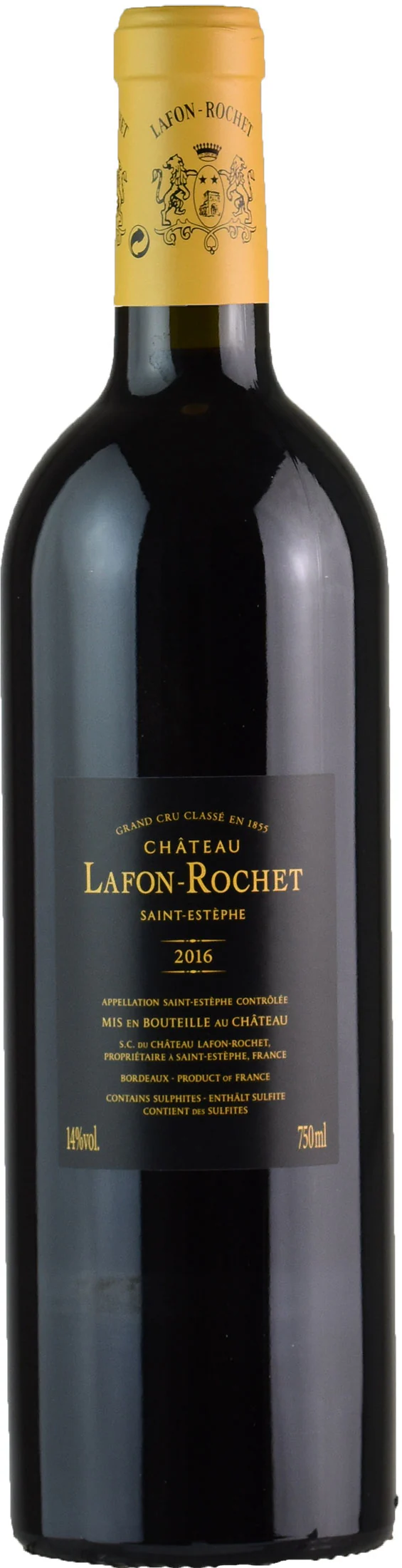 Chateau Lafon-Rochet Saint Estephe Rouge Grand Cru Classè 2016 - Image 2