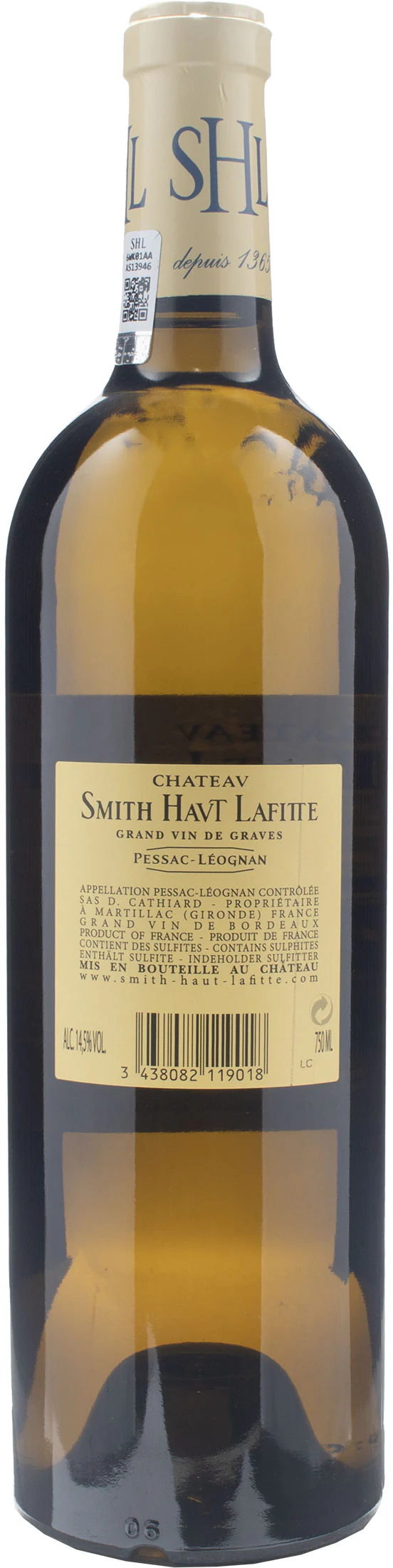 Chateau Smith Haut Lafitte Pessac Leognan Blanc 2019 - Image 2