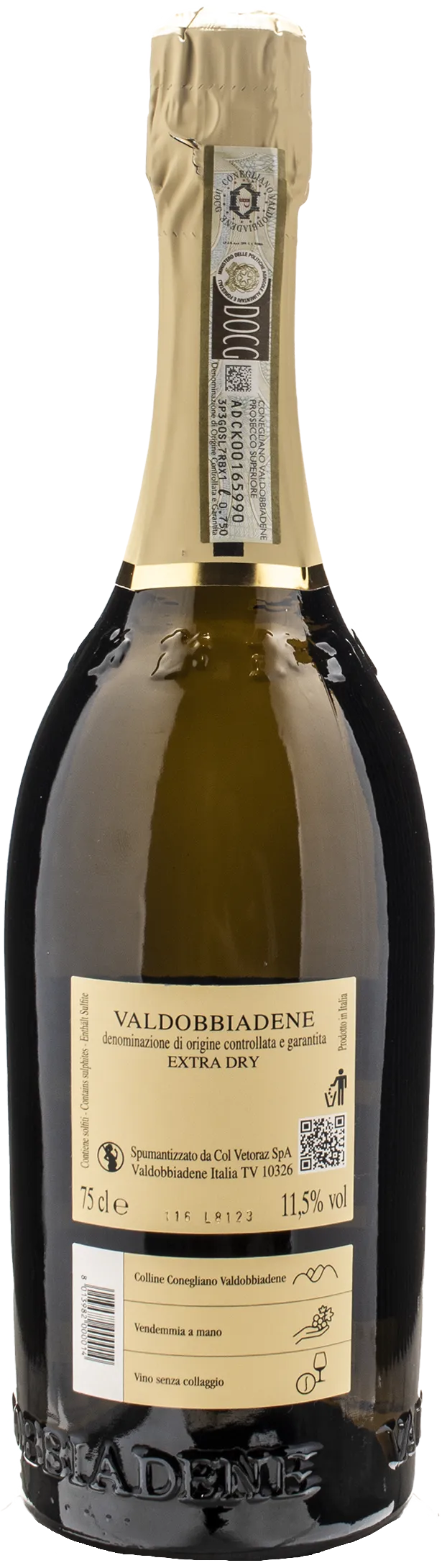 Col Vetoraz Valdobbiadene Extra Dry 2022 - Image 2