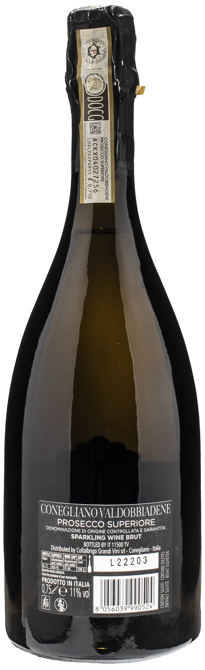 Collalbrigo Conegliano Valdobbiadene Prosecco Superiore Brut - Image 2