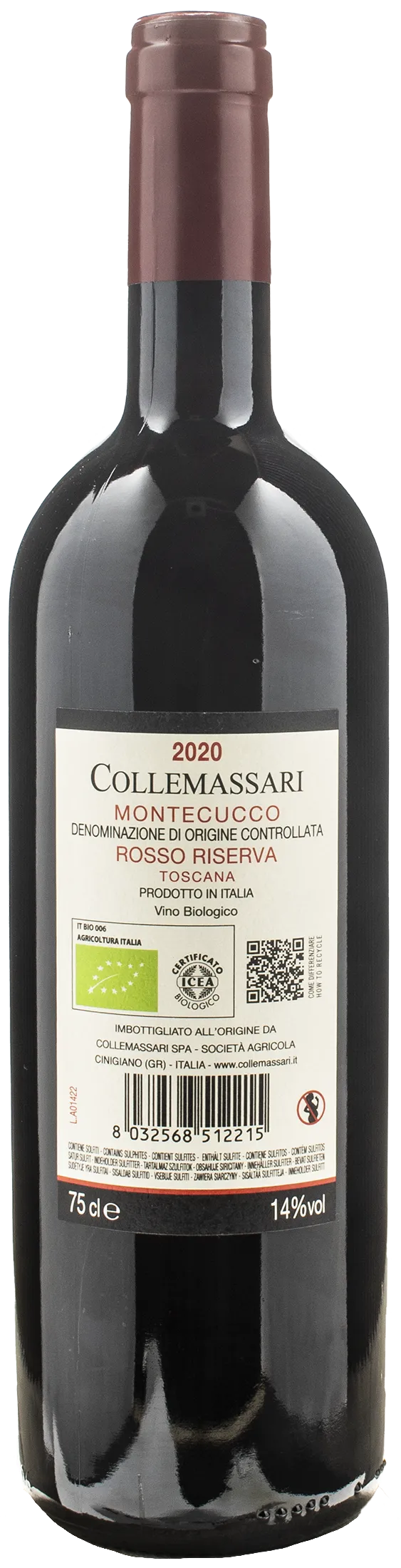 Collemassari Montecucco Riserva 2020 - Image 2