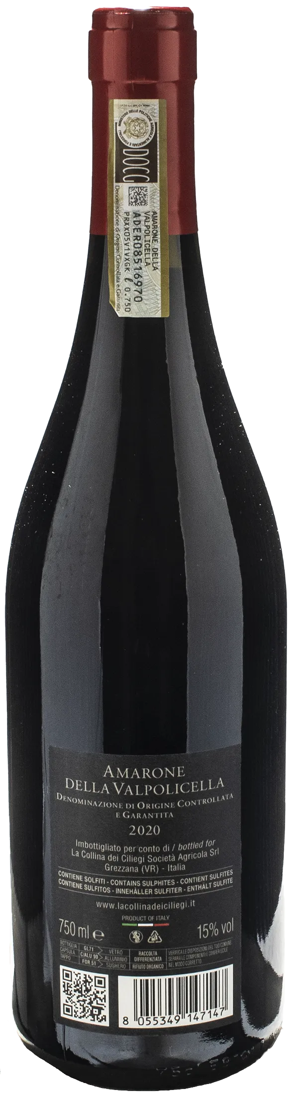 Collina dei Ciliegi Amarone della Valpolicella 2020 - Image 2