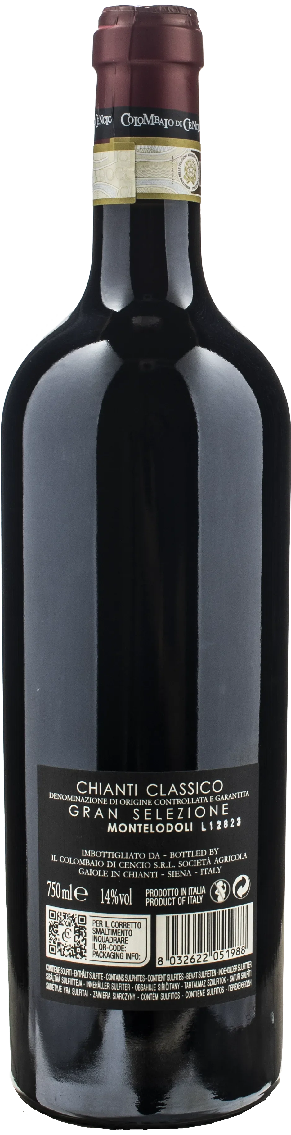 Colombaio di Cencio Chianti Classico Gran Selezione Lodoli 2020 - Image 2