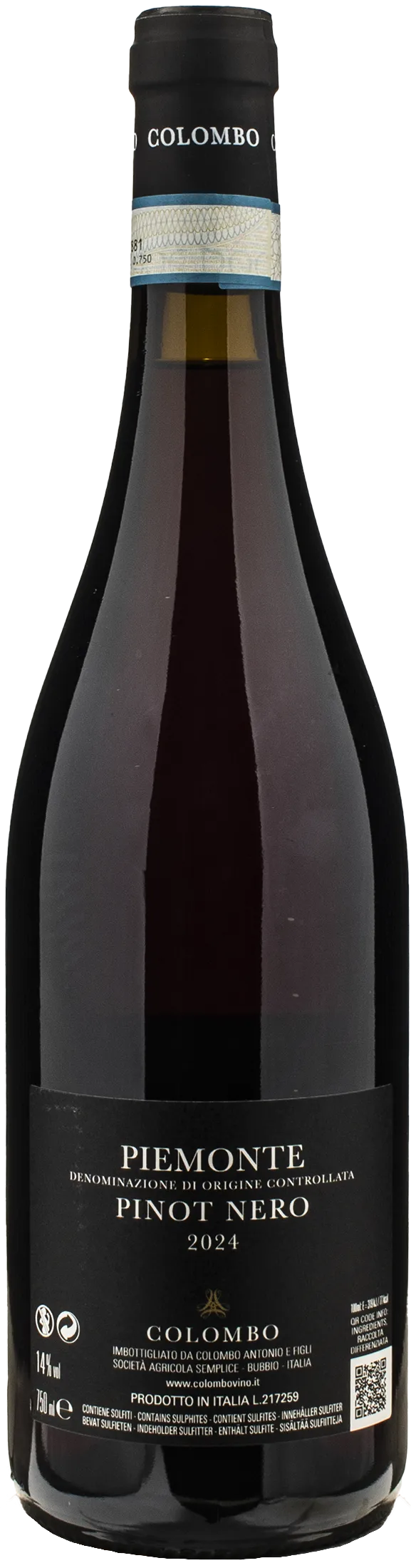 Colombo Pinot Nero 2024 - Image 2