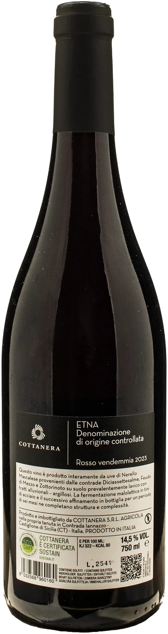 Cottanera Etna Rosso 2023 - Image 2