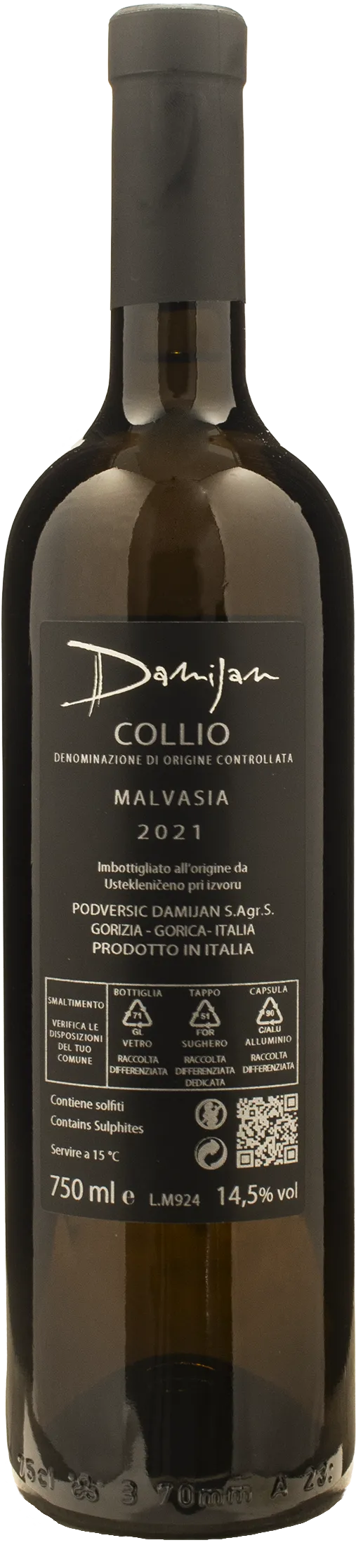 Damijan Podversic Malvasia 2021 - Image 2