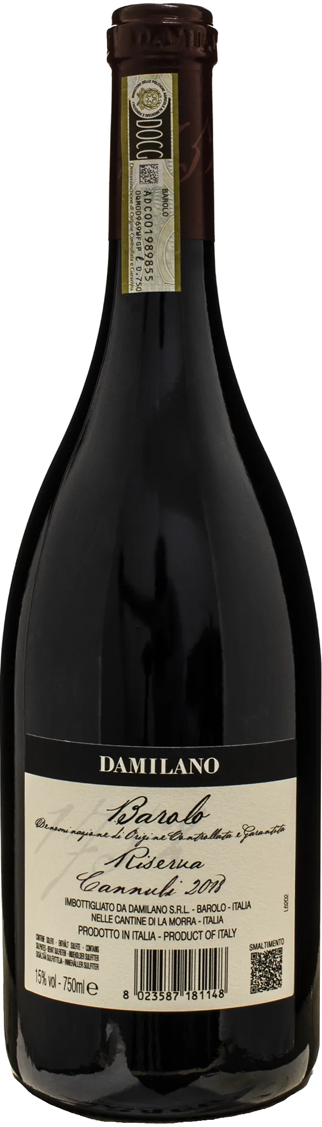 Damilano Barolo Cannubi 1752 Riserva 2018 - Image 2