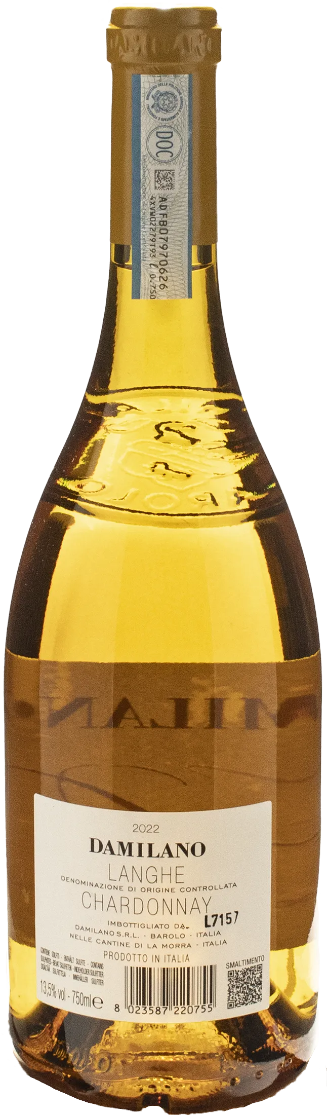 Damilano Langhe Chardonnay GD 2022 - Image 2