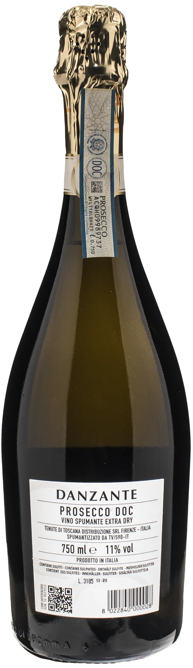 Danzante Prosecco Extra Dry - Image 2