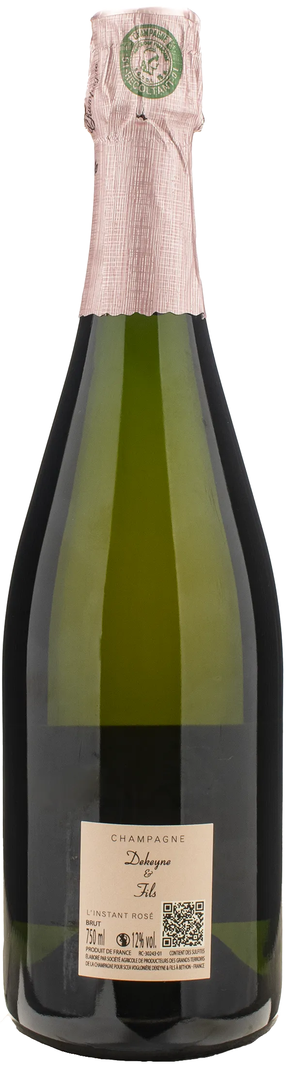 Dekeyne & Fils Champagne L'Instante Rosè - Image 2