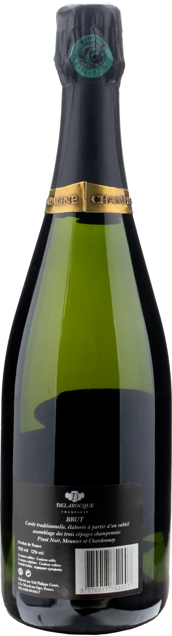 Delarocque 1815 Champagne Brut - Image 2