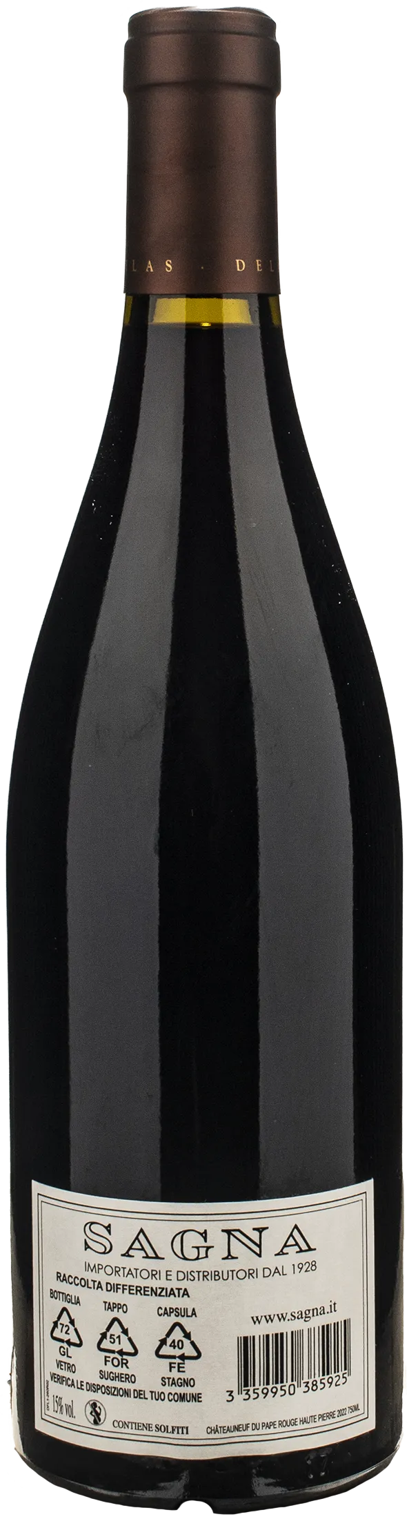 Delas Freres Chateauneuf du Pape Haute Pierre Rouge 2022 - Image 2