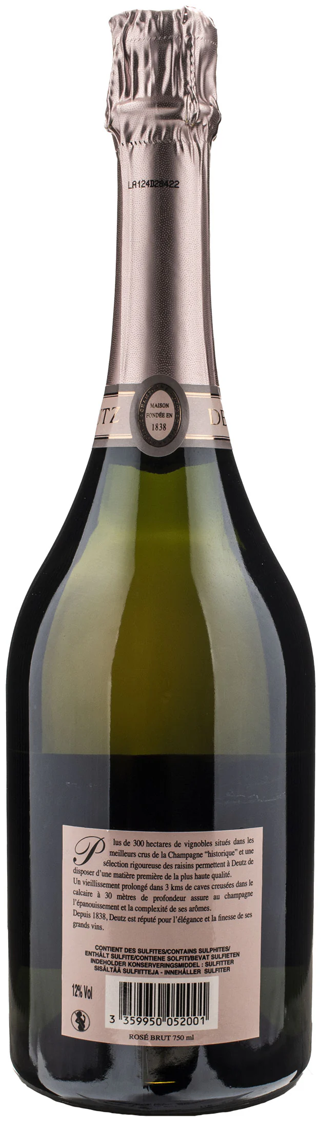 Deutz Champagne Rosè Brut - Image 2