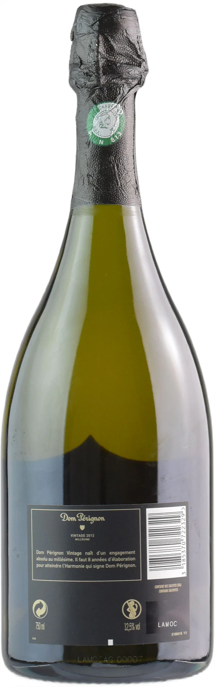 Dom Perignon Champagne Vintage Brut Millesime 2012 - Image 2