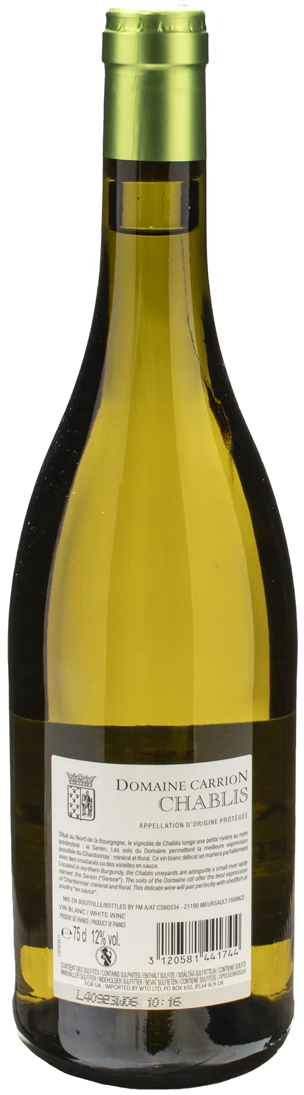 Domaine Carrion Chablis 2023 - Image 2
