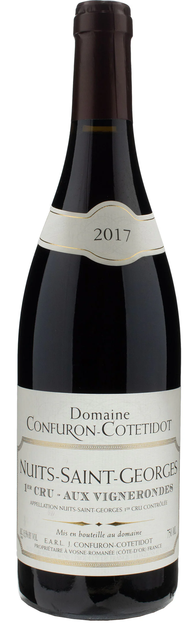 Domaine Confuron Cotetidot Nuits St Georges 1er Cru Aux Vignerondes 2017