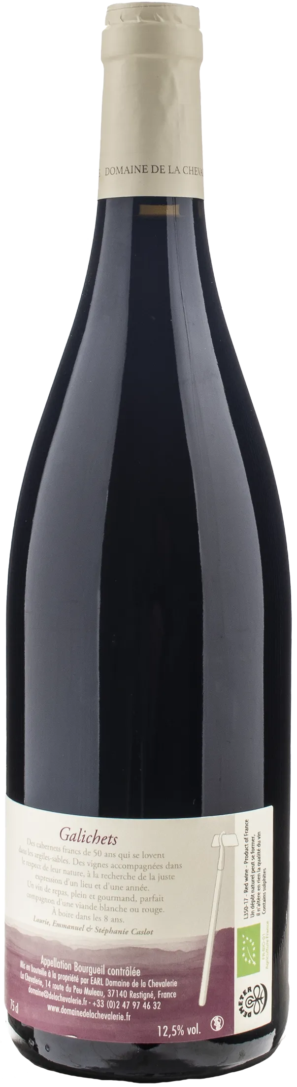 Domaine de la Chevalerie Bourgueil Galichets 2017 - Image 2