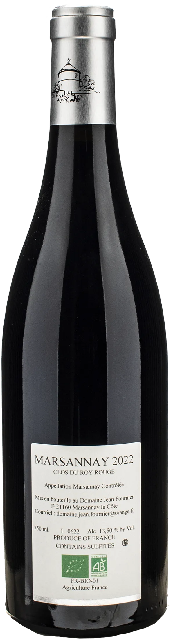 Domaine Jean Fournier Marsannay Rouge Clos du Roy 2022 - Image 2