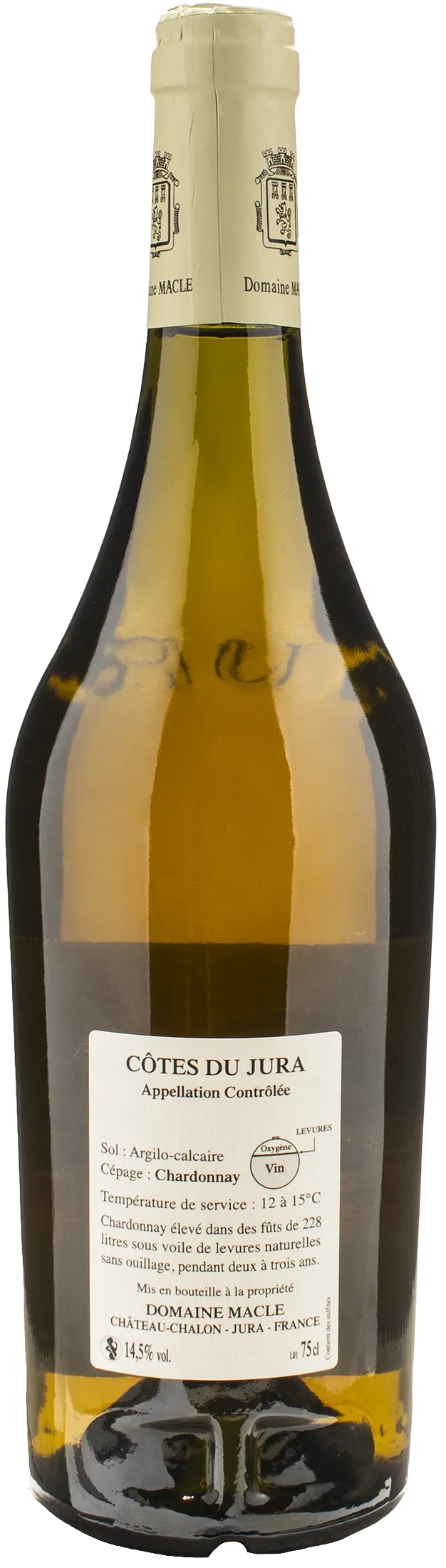 Domaine Jean Macle Chateau Chalon Chardonnay 2018 - Image 2