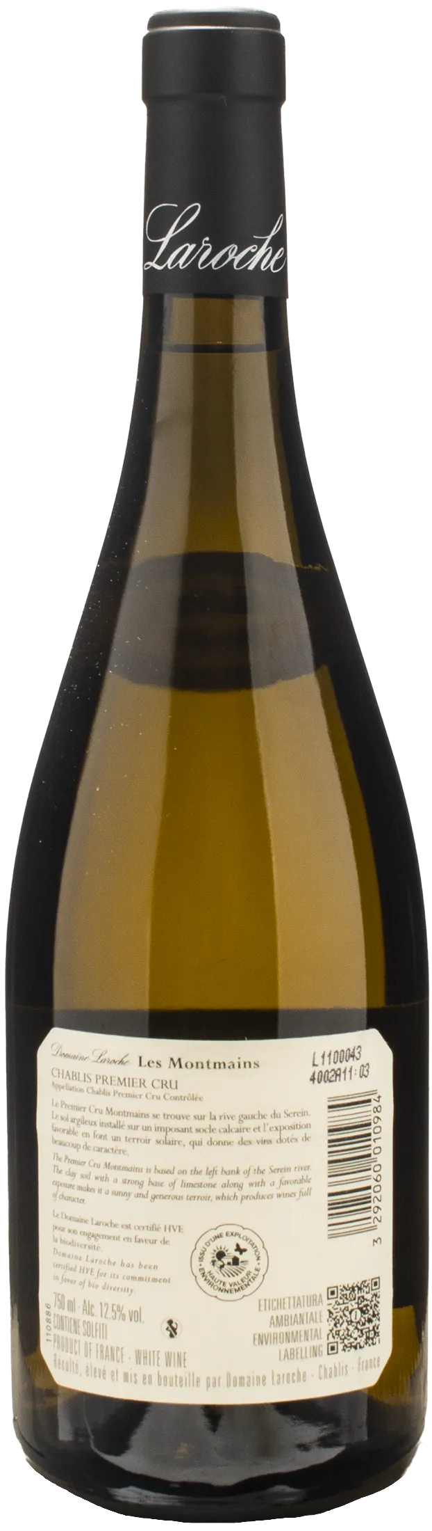 Domaine Laroche Chablis 1er Cru Les Montmains 2023 - Image 2