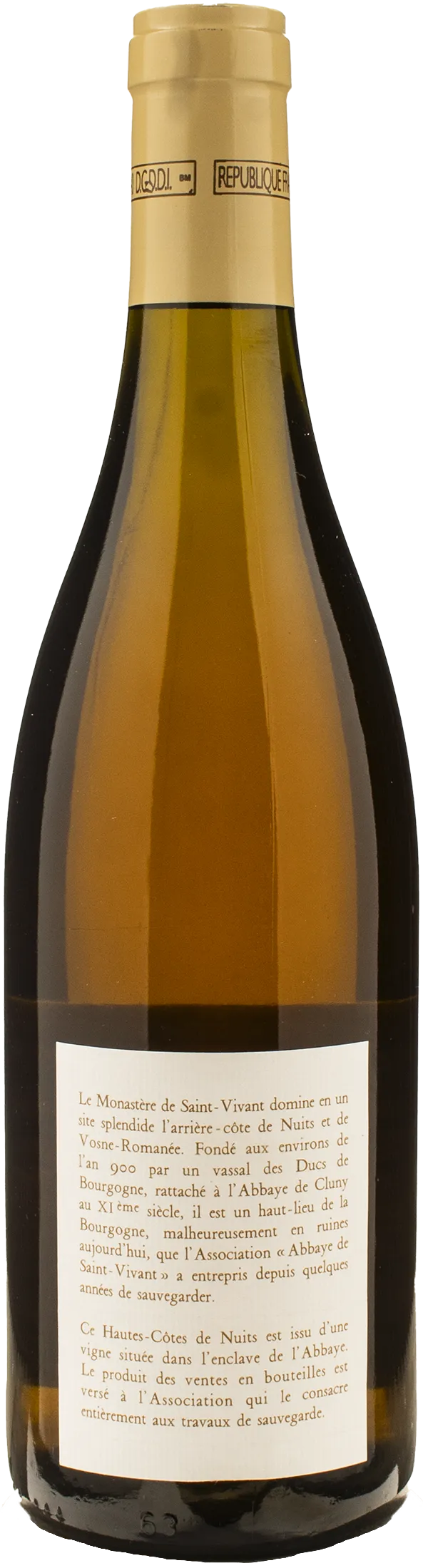 Domaine Romanee Conti Bourgone Hautes Cotes de Nuits 2008 - Image 2
