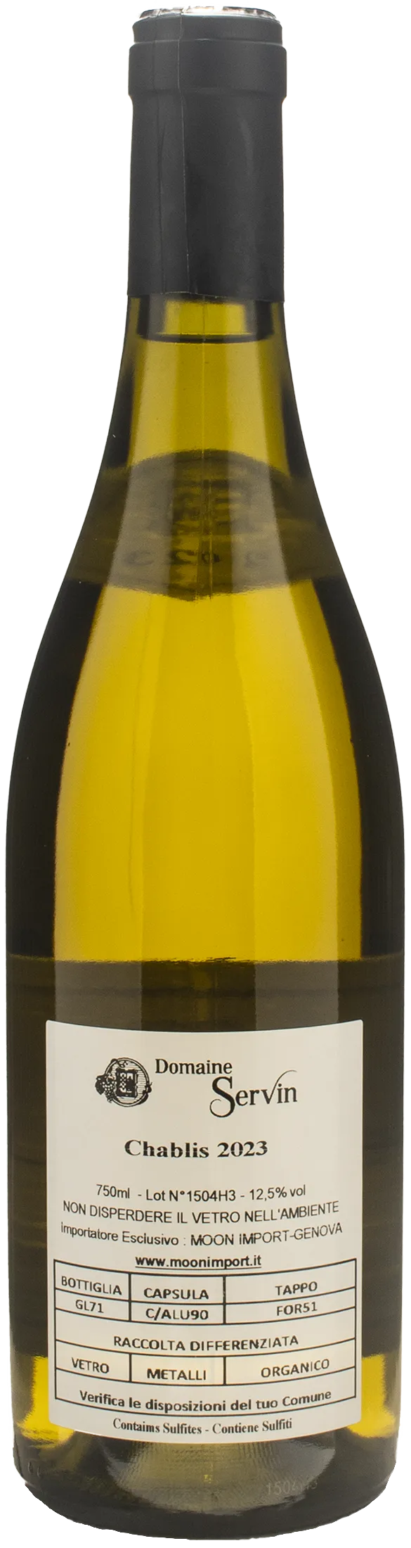 Domaine Servin Chablis 2023 - Image 2