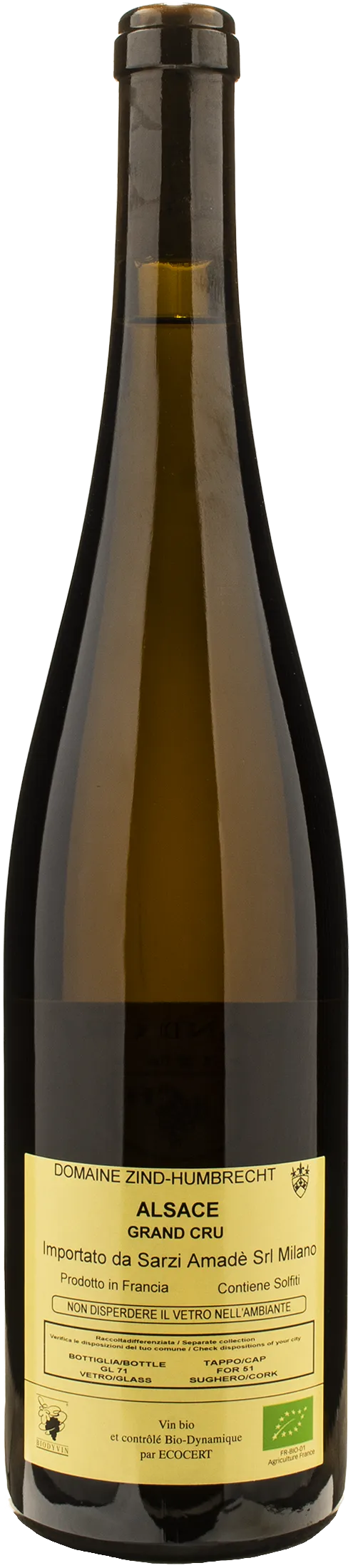 Domaine Zind Humbrecht Clos Saint Urbain Alsace Grand Cru Rangen de Thann Riesling 2023 - Image 2