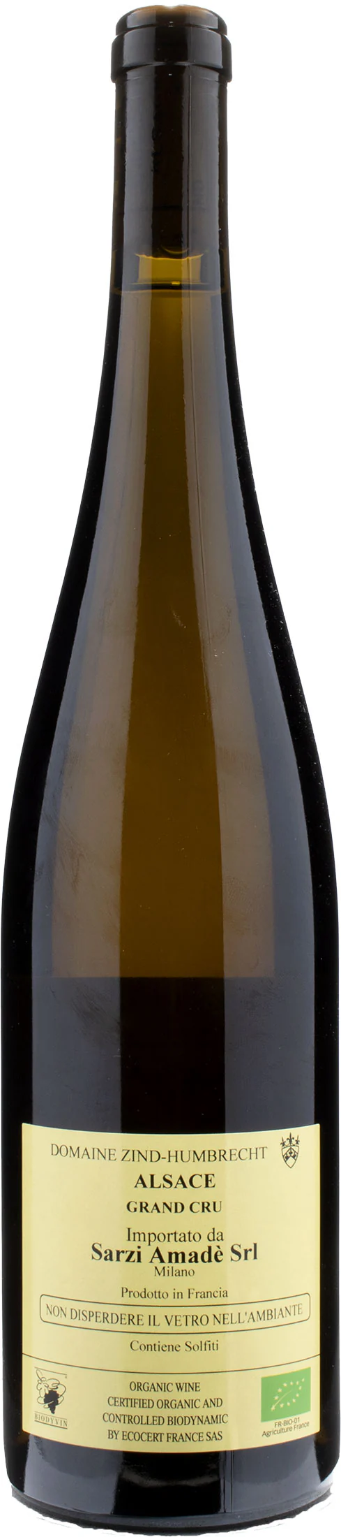 Domaine Zind Humbrecht Gewurztraminer Alsace Grand Cru Rangen de Thann Clos St Urbain 2020 - Image 2