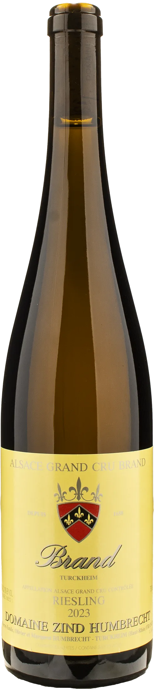 Domaine Zind Humbrecht Riesling Grand Cru Brand 2023