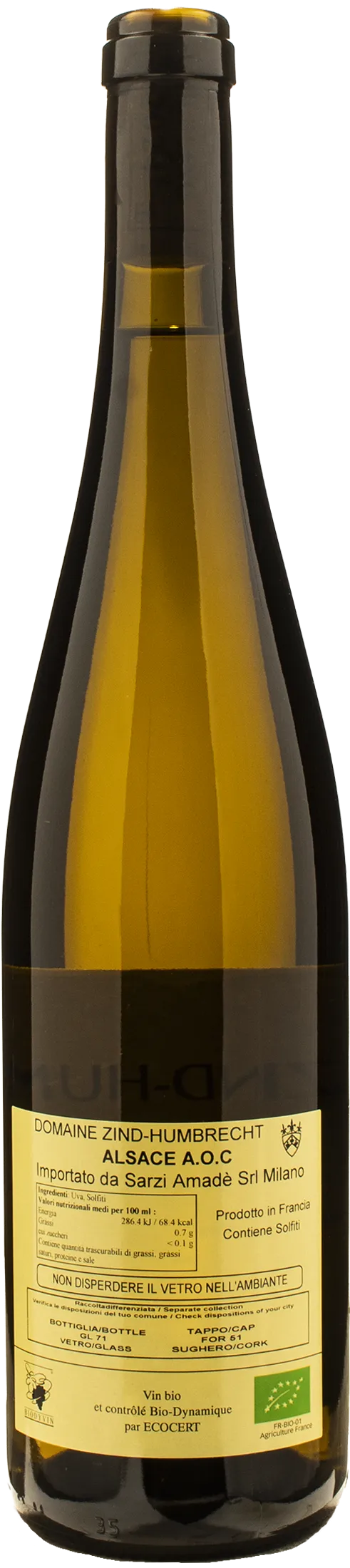 Domaine Zind Humbrecht Riesling Turkheim 2024 - Image 2