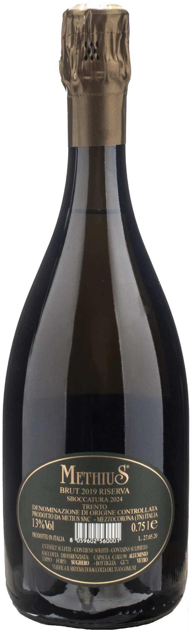 Dorigati Trento Methius Brut Riserva 2019 - Image 2