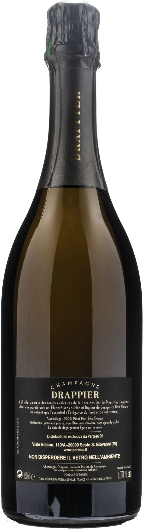 Drappier Champagne Sans Soufre Brut Nature - Image 2