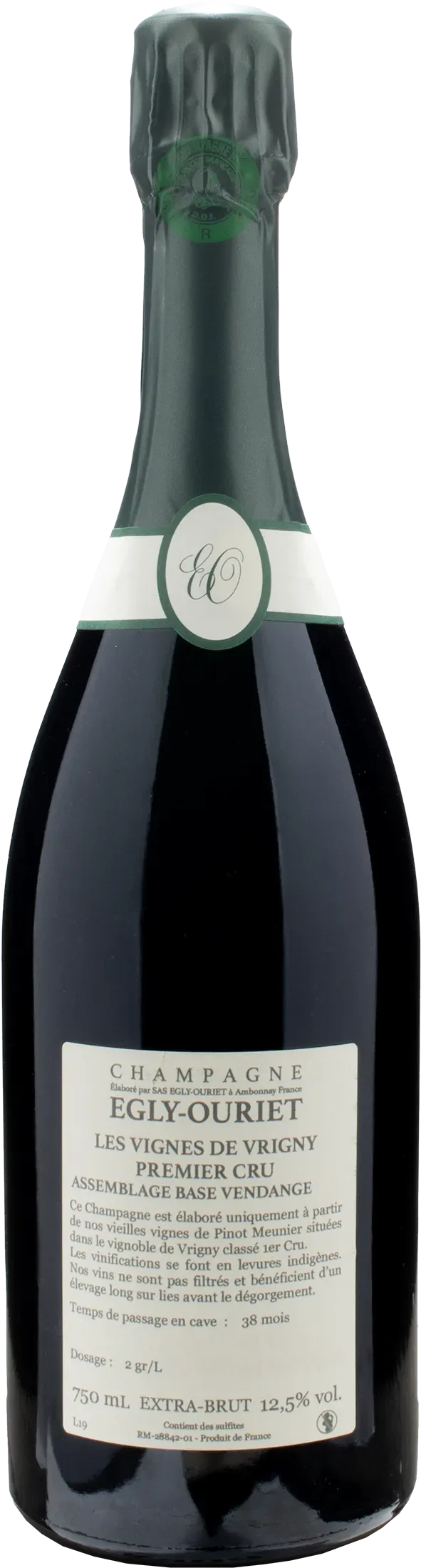 Egly Ouriet Champagne 1er Cru Les Vignes de Vrigny Extra Brut - Image 2