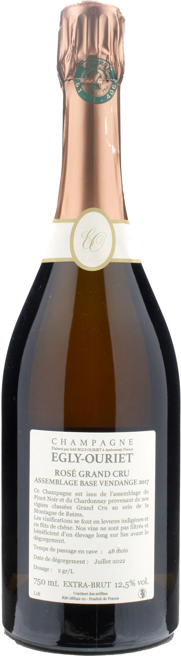 Egly Ouriet Champagne Grand Cru Rosè Extra Brut - Image 2