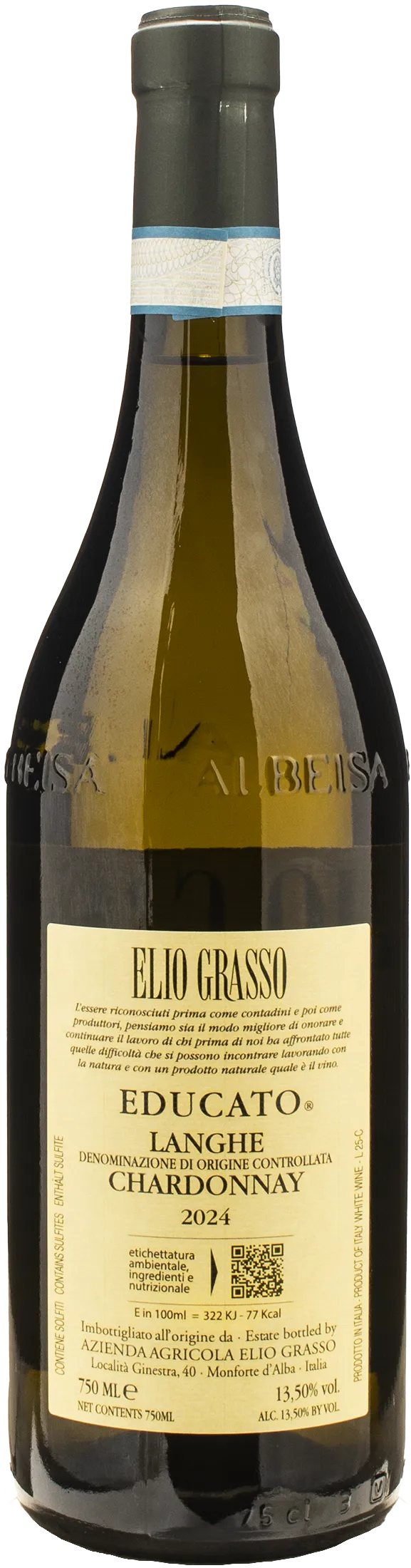 Elio Grasso Langhe Chardonnay Educato 2024 - Image 2