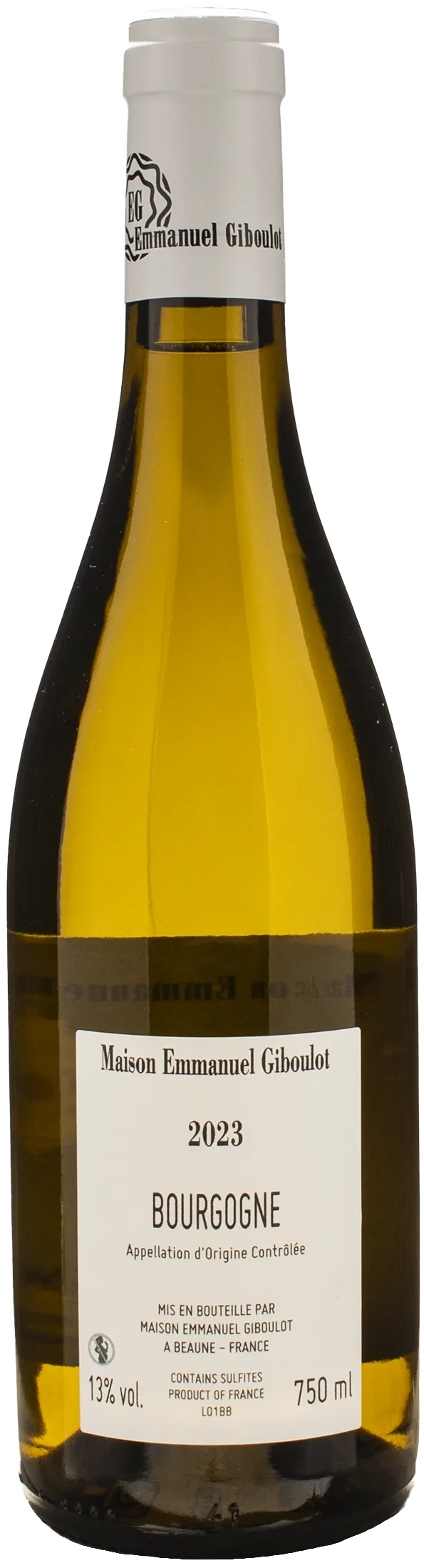 Emmanuel Giboulot Bourgogne Blanc 2023 - Image 2