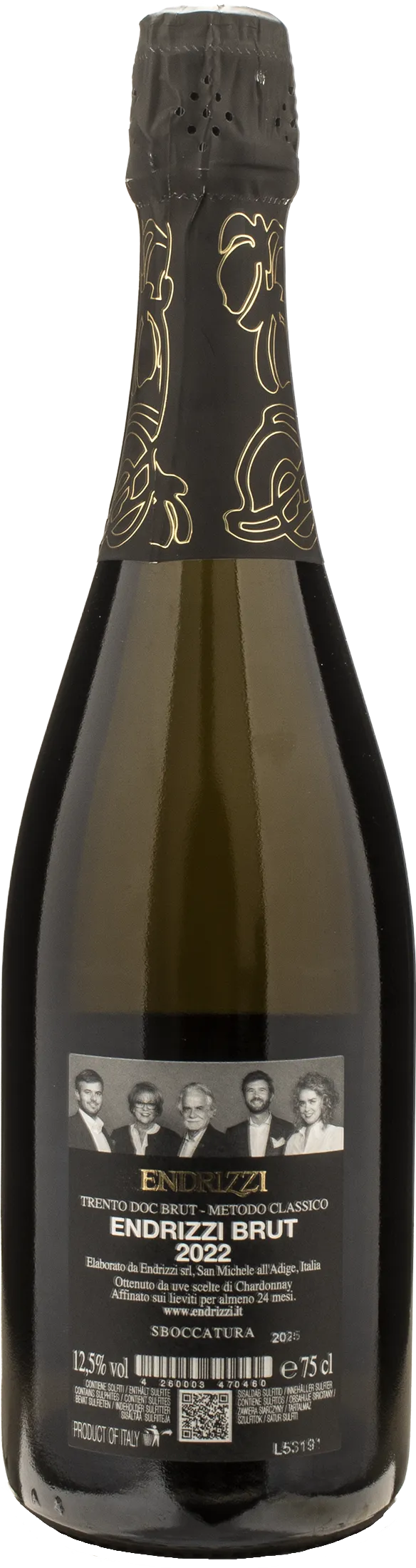 Endrizzi Trento Brut 2022 - Image 2