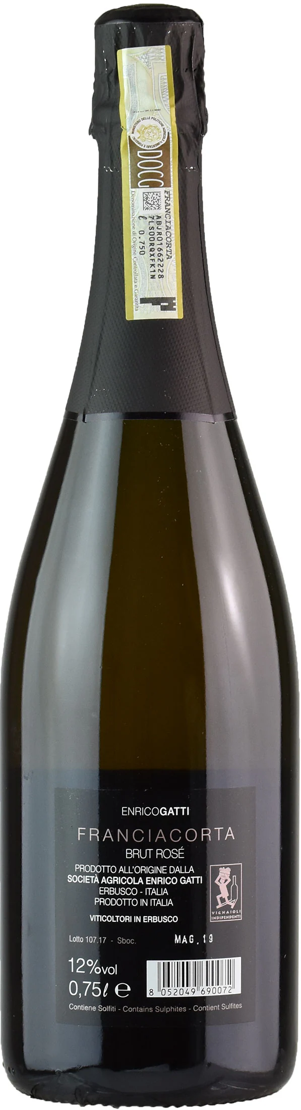 Enrico Gatti Franciacorta Rosè Brut - Image 2
