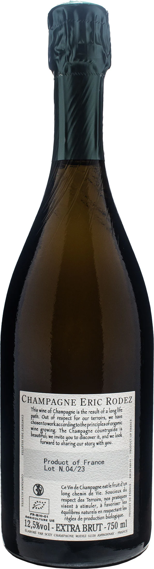 Eric Rodez Champagne Ambonnay Grands Vintage Grand Cru Extra Brut - Image 2