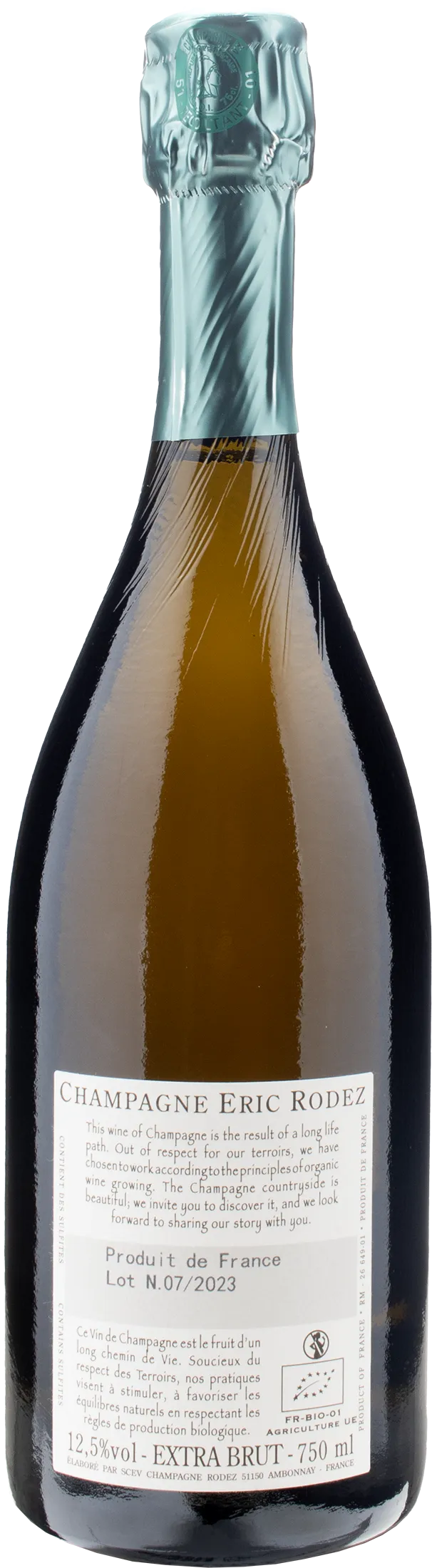 Eric Rodez Champagne Grand Cru Cuvee Des Crayeres Extra Brut - Image 2