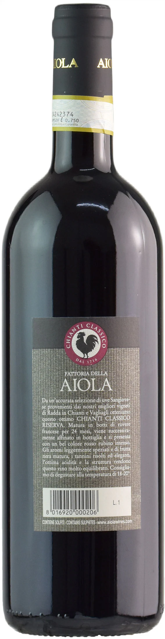 Fattoria della Aiola Chianti Classico Riserva 2017 - Image 2