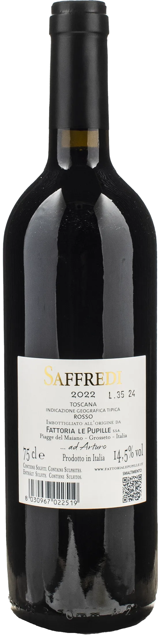 Fattorie Le Pupille Saffredi 2022 - Image 2