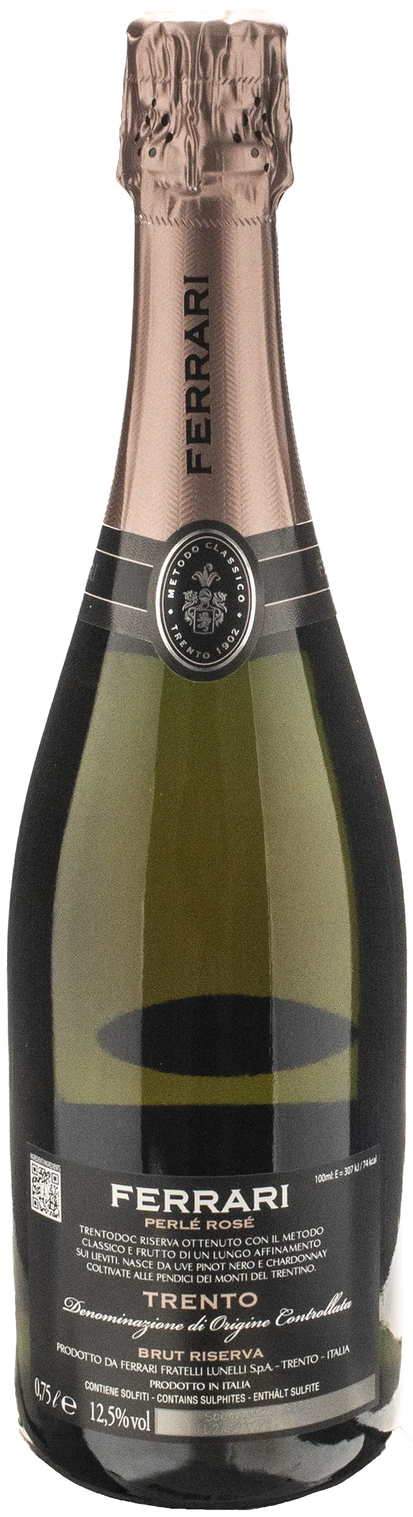 Ferrari Trento Perle Rosè Brut Riserva 2018 - Image 2