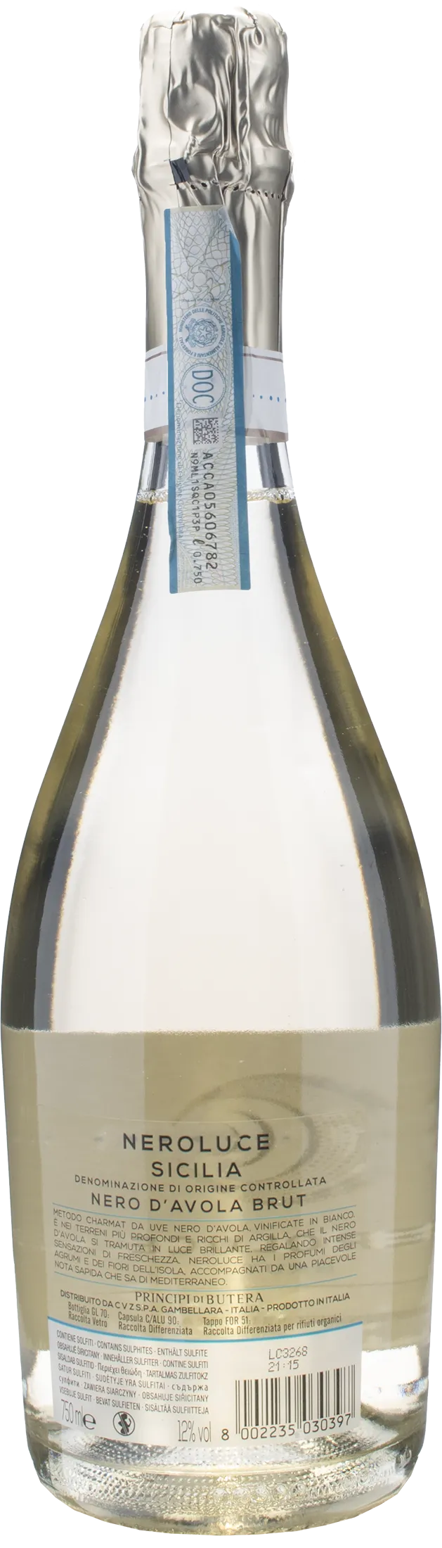 Feudo Principi di Butera Neroluce Brut - Image 2
