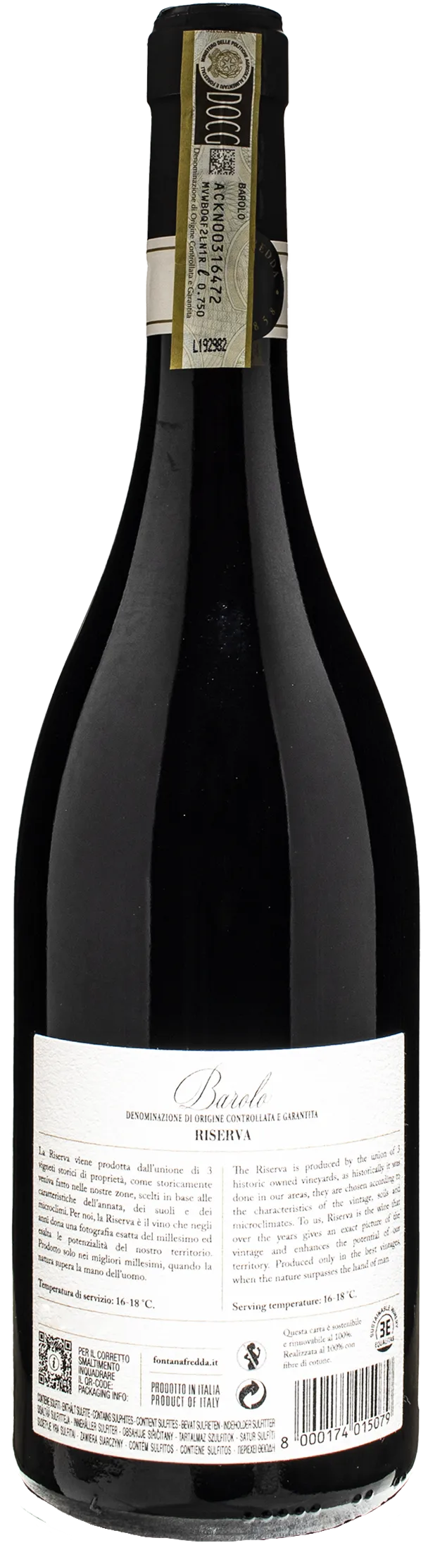 Fontanafredda Barolo Riserva 2016 - Image 2
