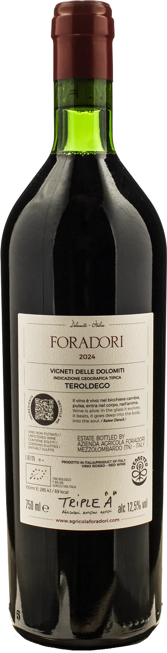 Foradori Teroldego 2024 - Image 2