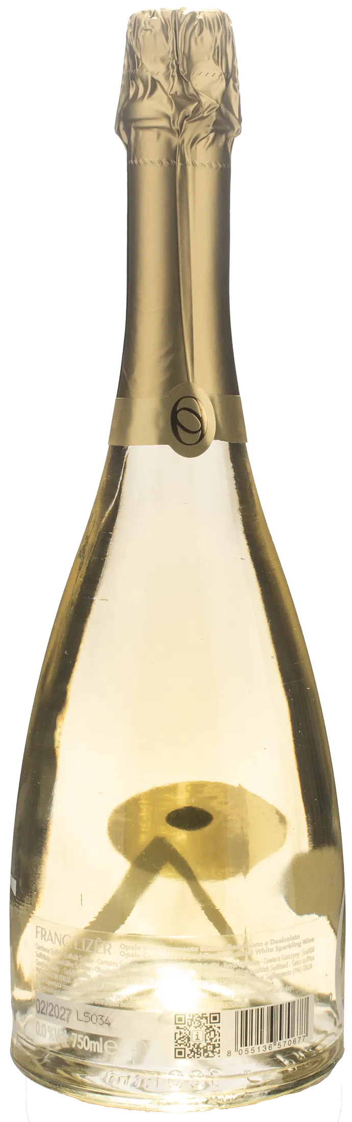 Franc Lizer Spumante Opale Blanc de Blancs Zero Alcol - Image 2