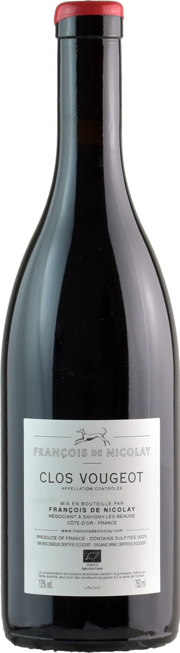 Francois de Nicolay Clos Vougeot 2017 - Image 2