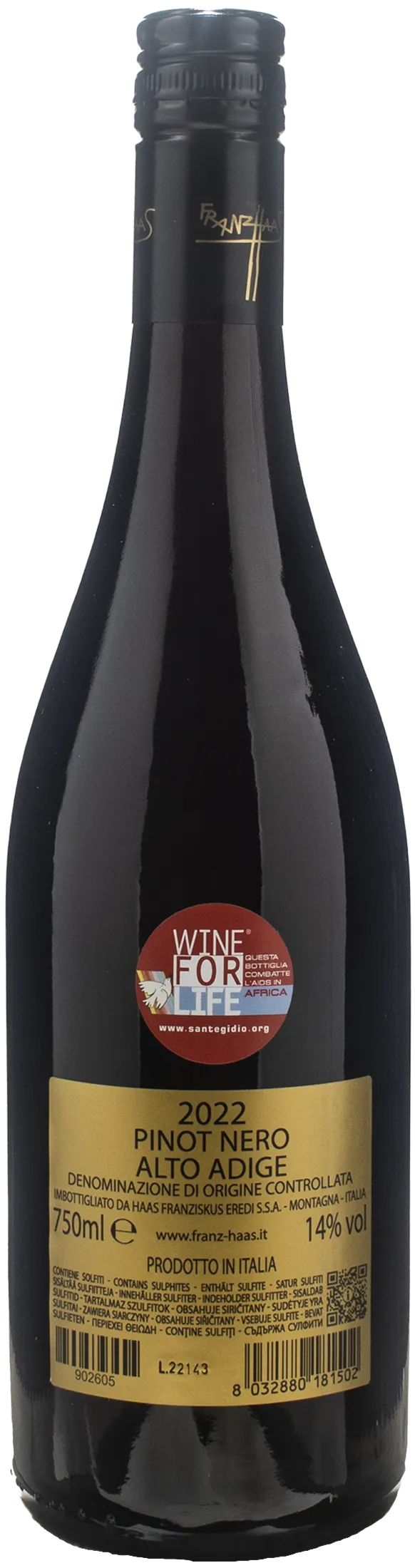 Franz Haas Pinot Nero Schweizer 2022 - Image 2