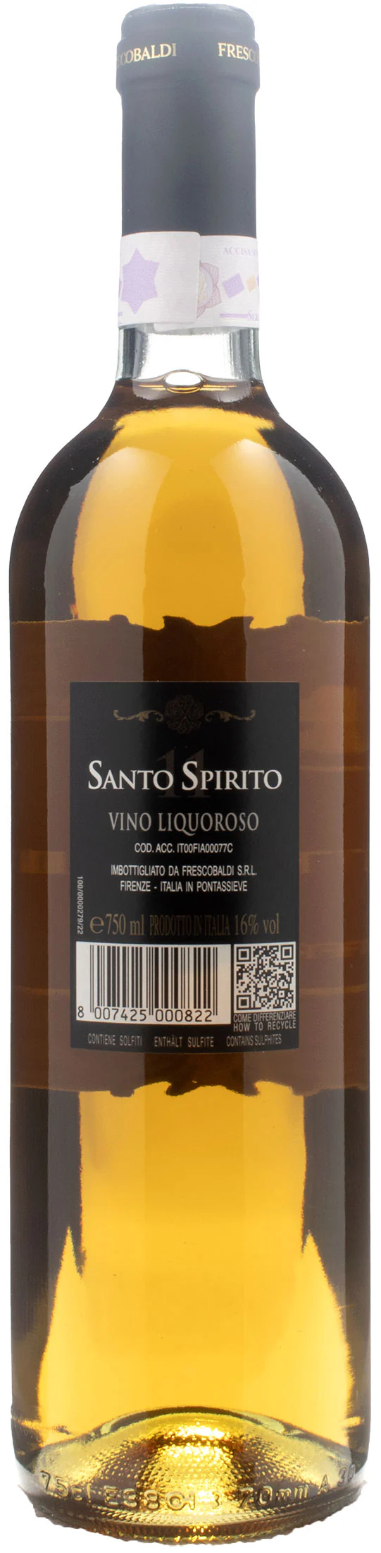 Frescobaldi Santo Spirito Vino Liquoroso - Image 2